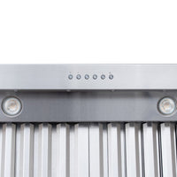 Thumbnail for Proline PLJW 105 Under-cabinet or wall mount range hood size 36 1000 CFM single motor 304 stainless steel