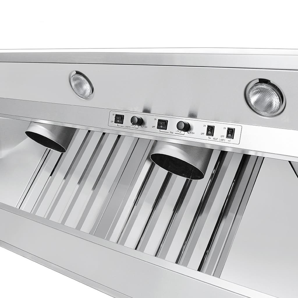 60" Wall Range Hood with Chimney - ProV 60WC 304SS (Blower sold separately)